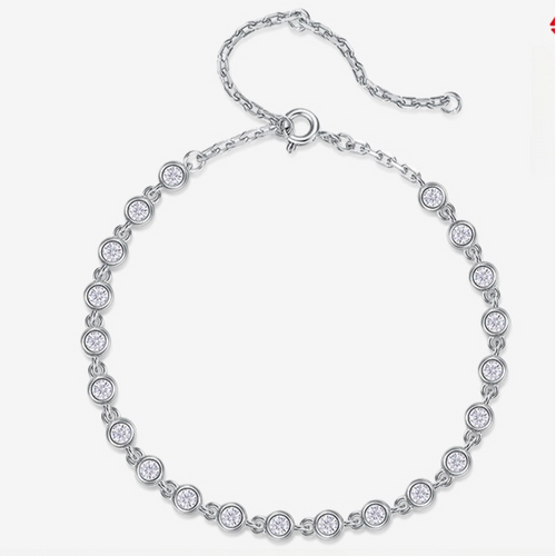 Axis Moissanite Bracelet